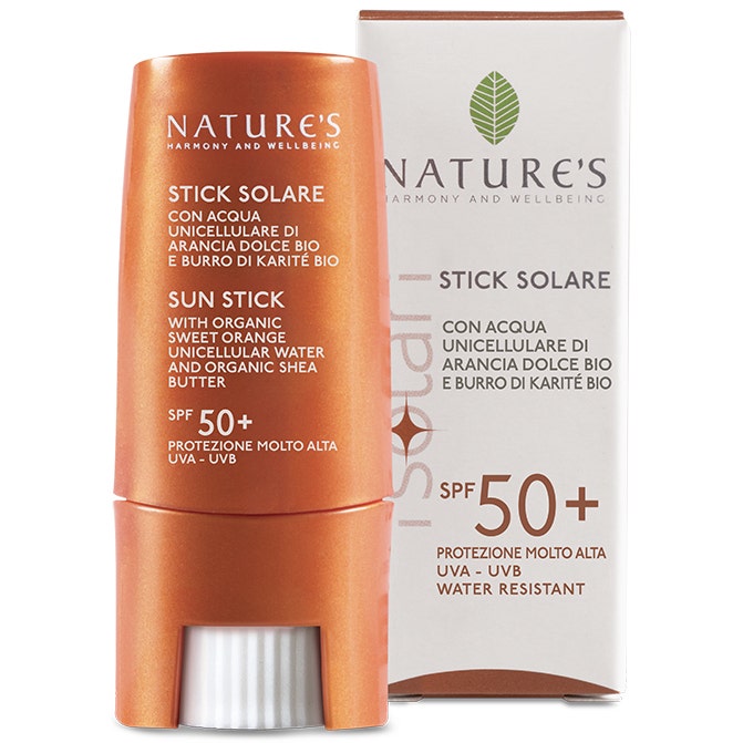 Nature's Solar Stick Zonas Delicadas/Sensible SPF50 + 9ml-1