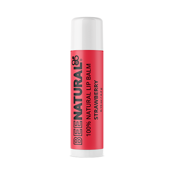Bee Natural Bálsamo Labial Sabor Fresa Stick 4,2g-2
