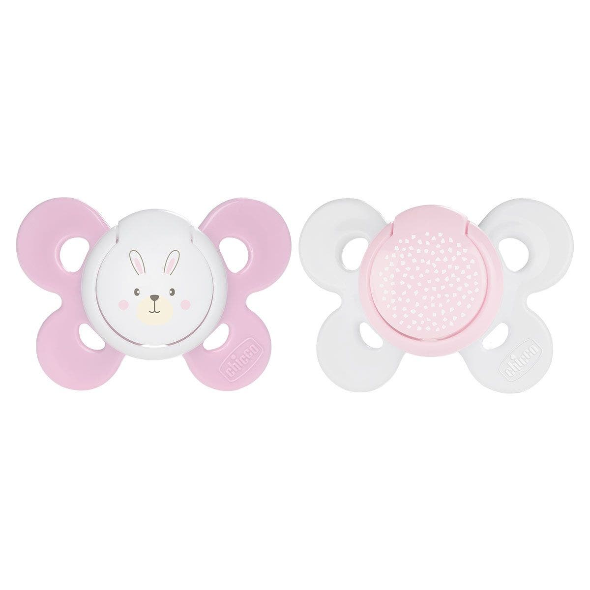 Chicco Physio Comfort Niña Chupete Silicona 6-12 Meses 2 Piezas-1