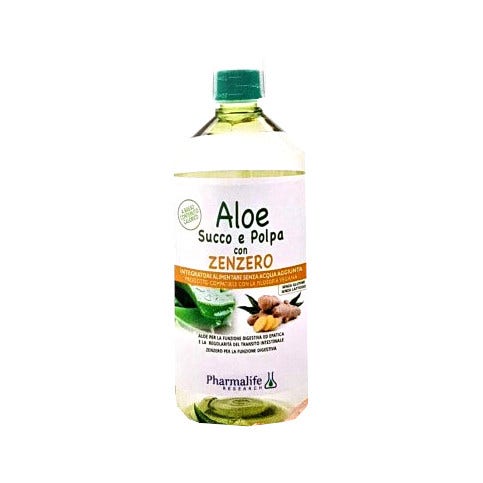 Jugo De Aloe Pulpa Jengibre 1 Litro-1