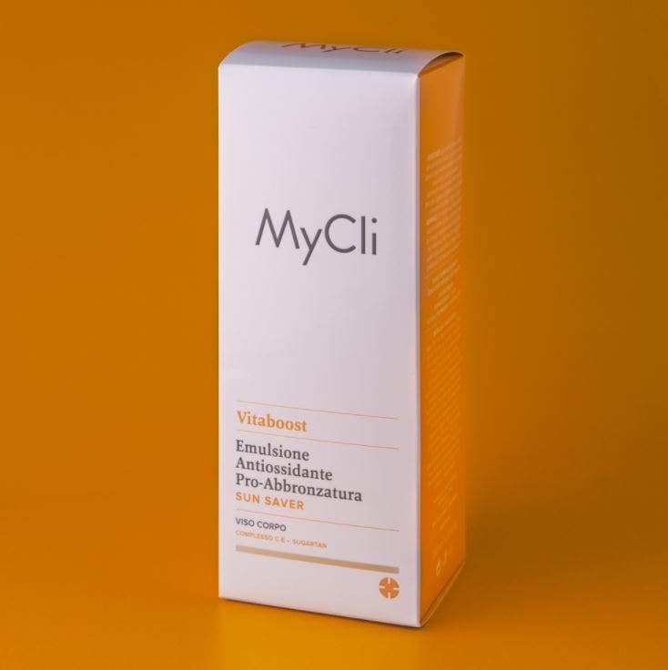Mycli Vitaboost Sun Saver Pro-Tan Rostro / Cuerpo Emulsión Antioxidante 200ml-2