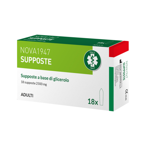 Nova 1947 Glicerol Adultos 18 Supositorios-1