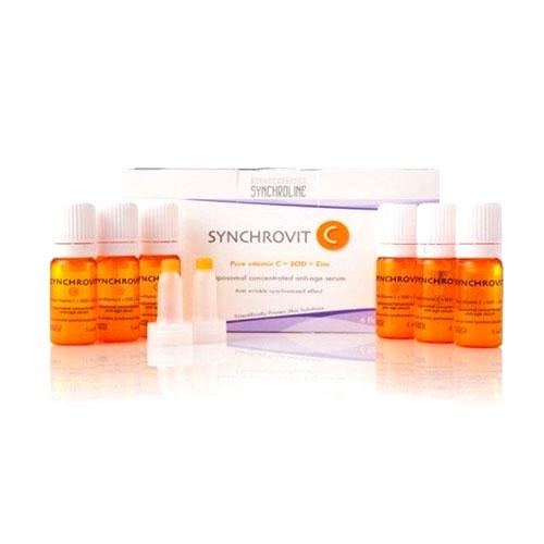 Synchrovit C Serum Antiedad 6 Botes 5ml-2