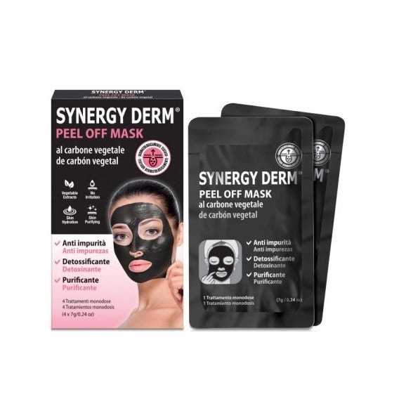 Synergy Derm Black Charcoal Mask 4 Tratamientos-2