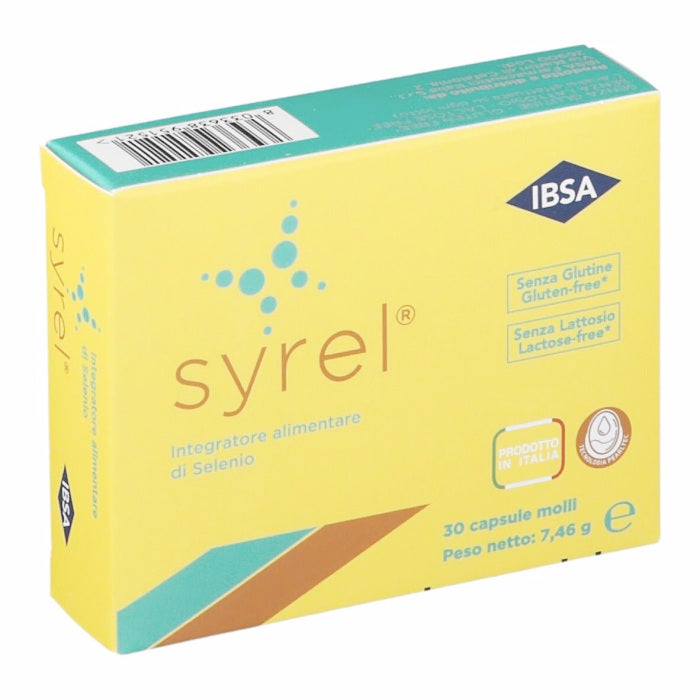 Syrel 30 cápsulas blandas - Complemento alimenticio de selenio