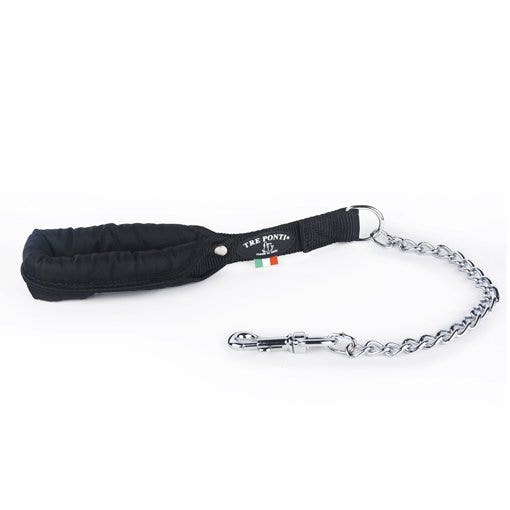 Tre Ponti Correa con cadena negra 60 cm