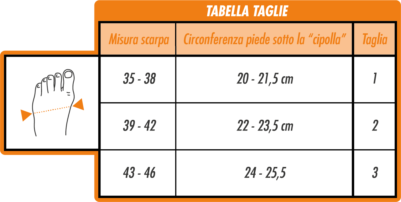 Ekeep H1 Hallux Valgus Tutore Diurno Alluce Valgo Taglia 3