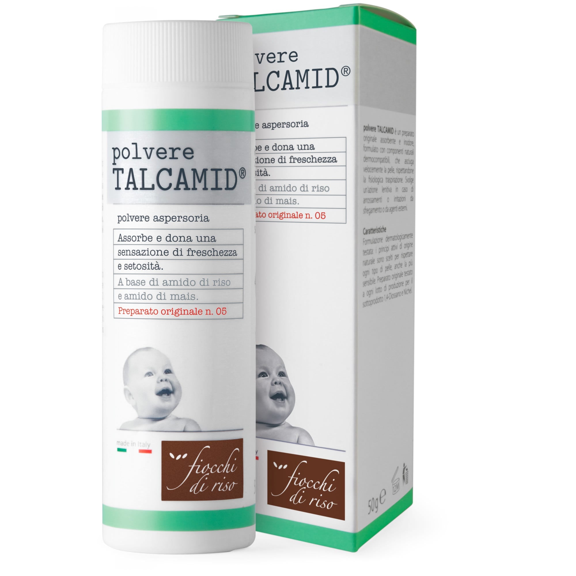Copos de Arroz Talcamid en Polvo 50g-3