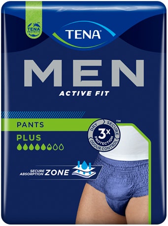 Tena Pantalón Hombre Active Fit Talla L 8 Piezas-3