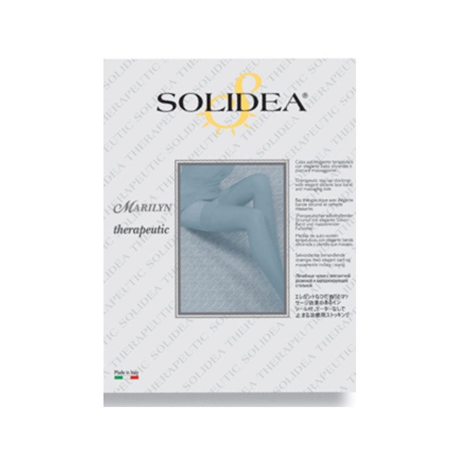Calcetines Solidea Marilyn CCL1 SMC9 Negro Talla ML Punta Cerrada-2