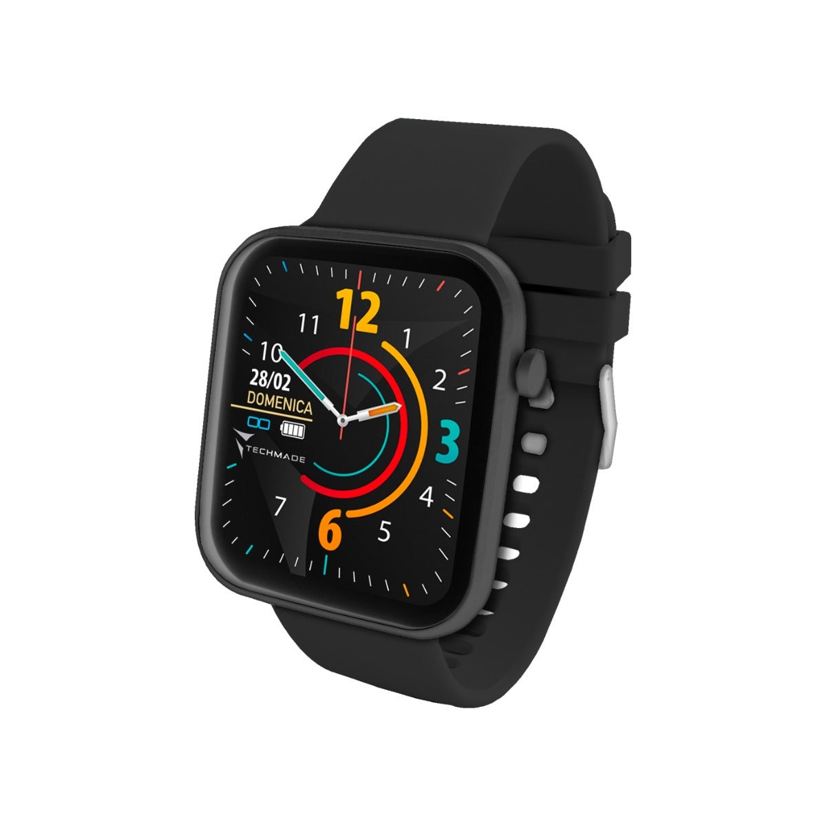 Techmade Have Smartwatch con marco de aluminio 1,68 Full Black