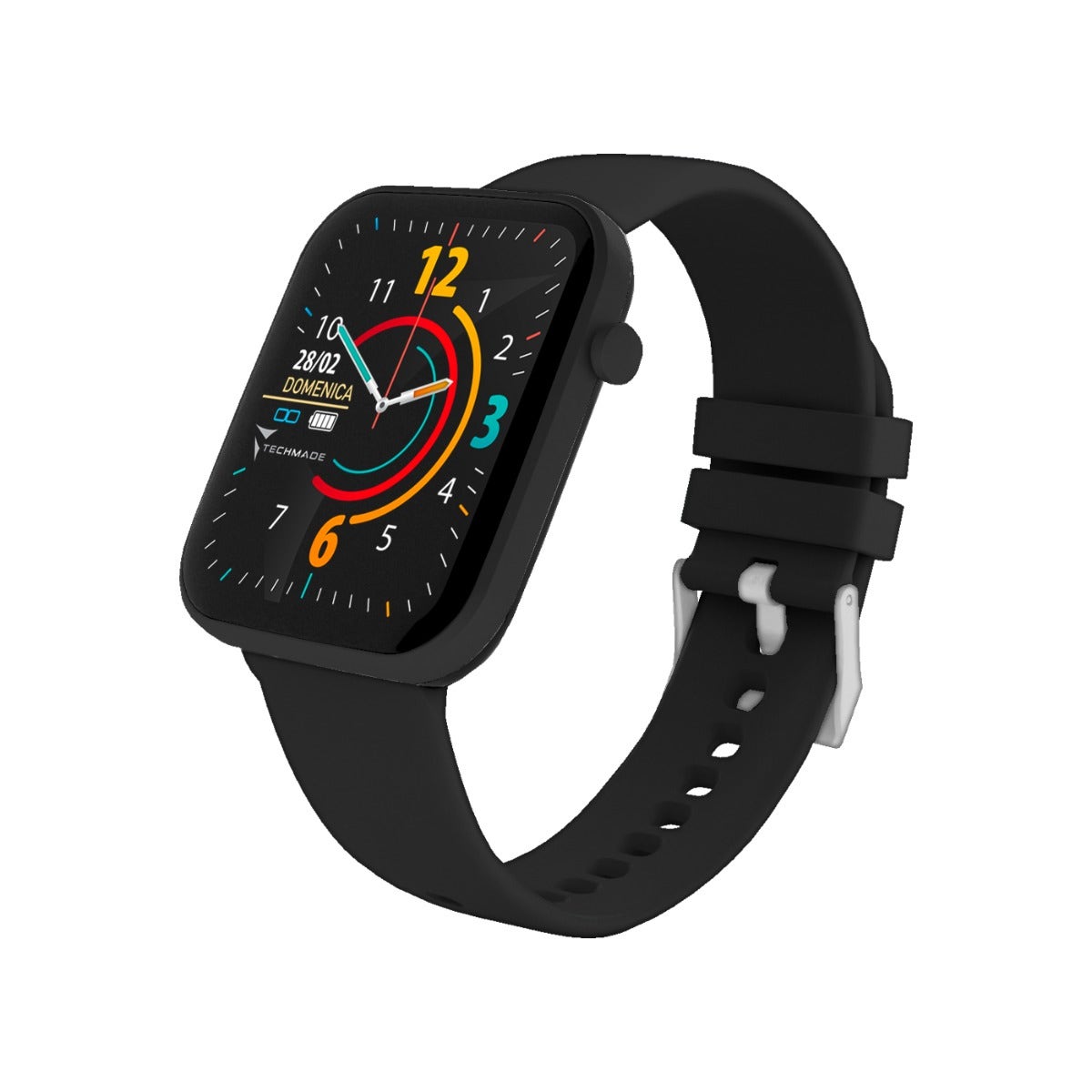 Techmade Have Smartwatch con marco de aluminio 1,68 Full Black