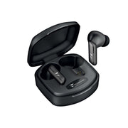 Techmade Auricolari Senza Filo Con Box Di Ricarica Black