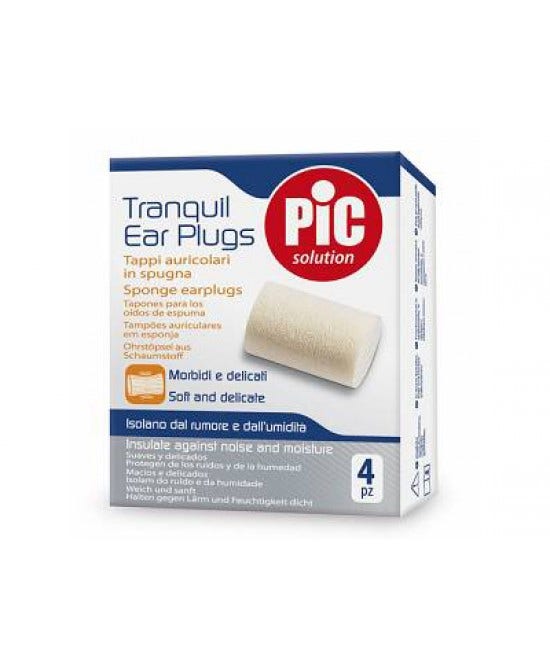Pic Tranquil Tappi Auricolari Spugna 4 Pezzi-2