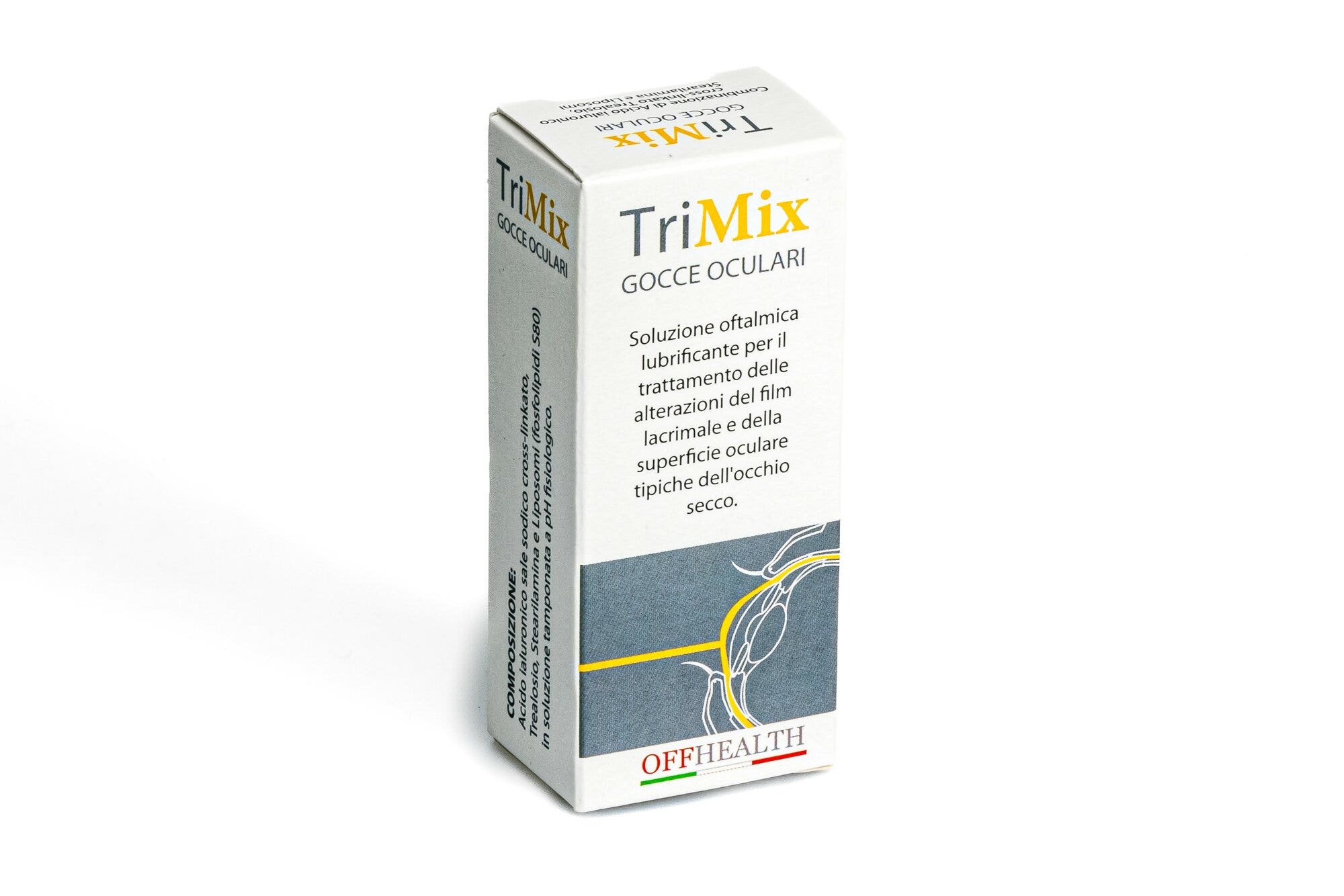 Trimix Gotas Oculares 8 ml: solución hidratante para ojos secos
