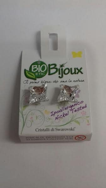 Pendiente Bio Bijioux Twister 11mm Cristal-1