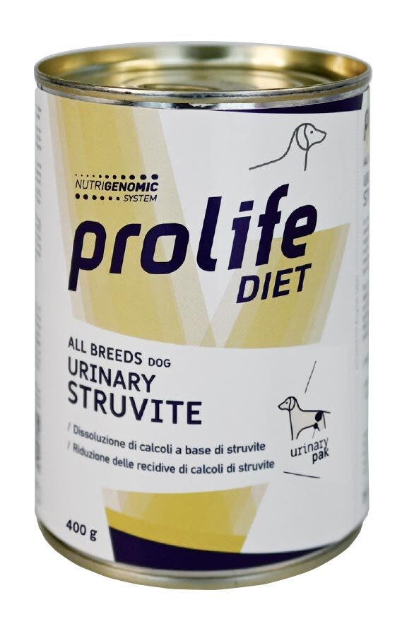 Prolife Diet Dog Urinary Struvite All Breeds Comida húmeda para perros Lata de 400 g
