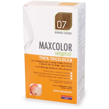 Max Color Tinte Vegetal 07 Rubio Ceniza 140ml-2