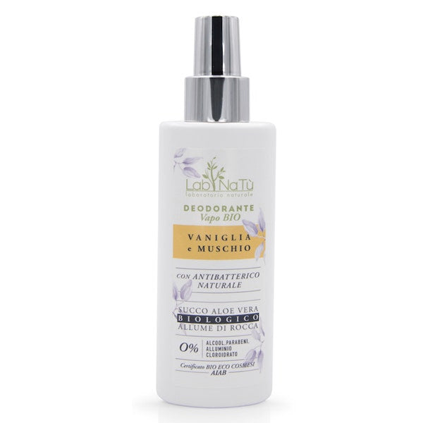 Lab Natù Vapo Desodorante Vainilla Y Almizcle Blanco 100ml-1