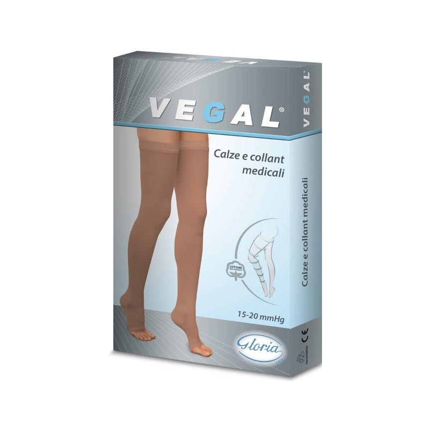 Gloria Med Vegal Rodilla Alta Beige Talla L 1 Pieza-1