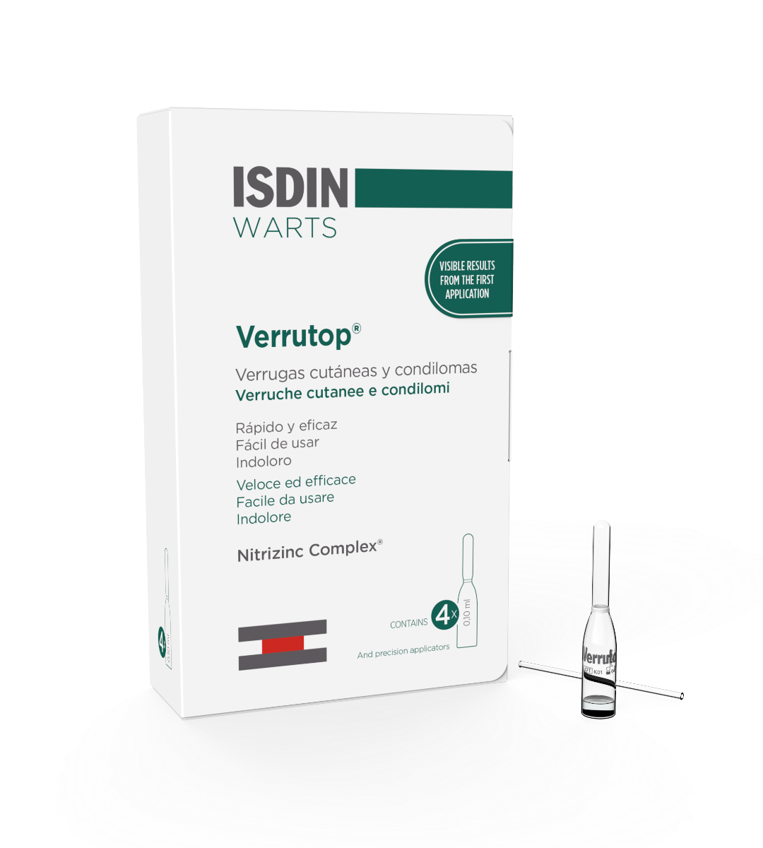 Isdin Verrutop Corporal 4 Ampollas-3