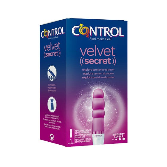 Control Velvet Secret Con Pila 1 Pieza-2