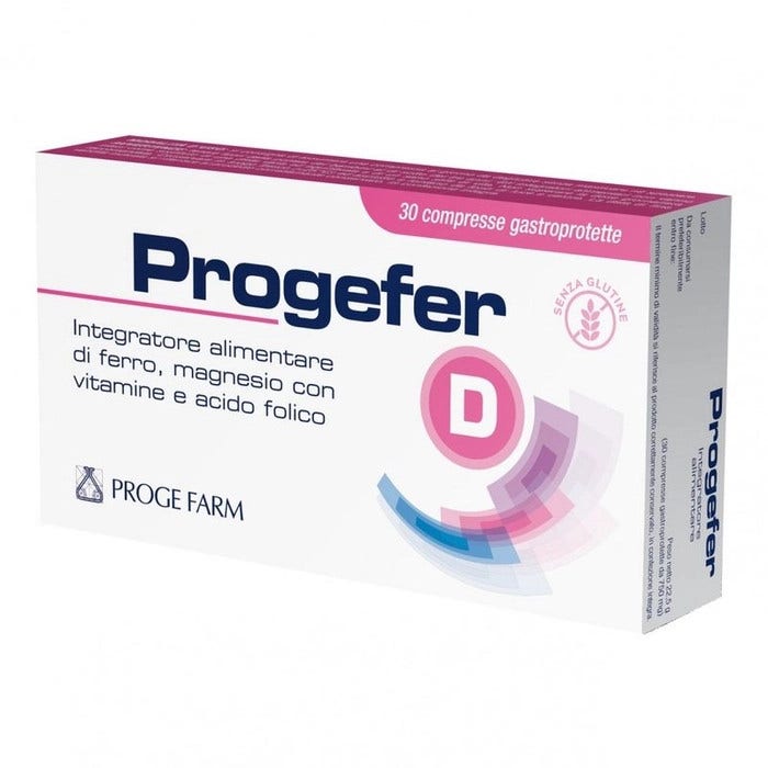 Progefer D 30 comprimidos gastrorresistentes