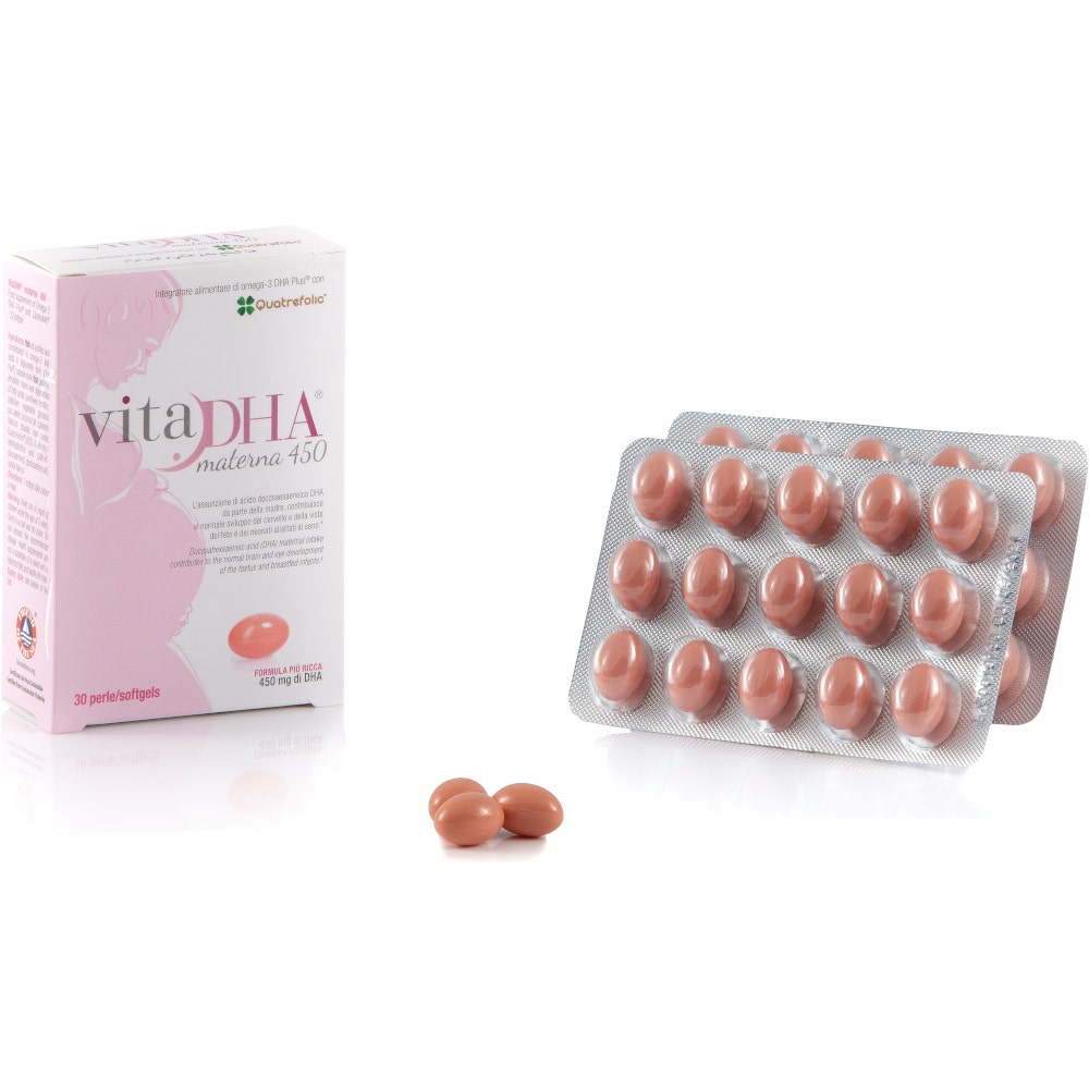Vitadha Materna 450 30 Cápsulas Blandas-3