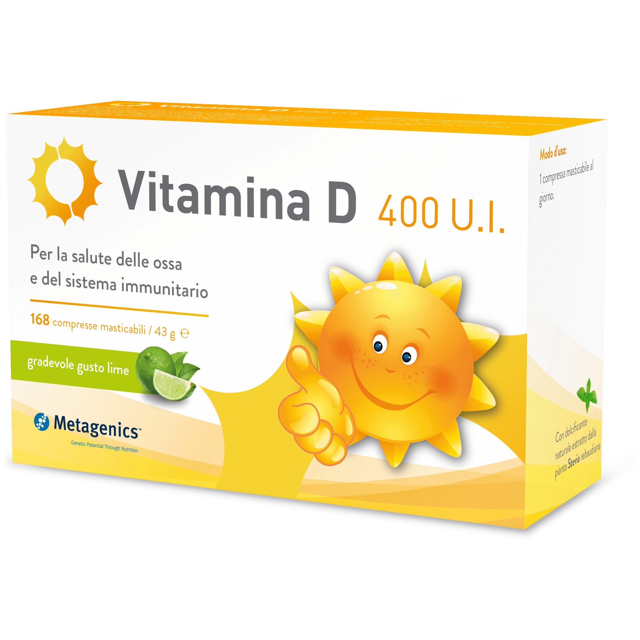 Vitamina D 400 UI 168 Comprimidos-3