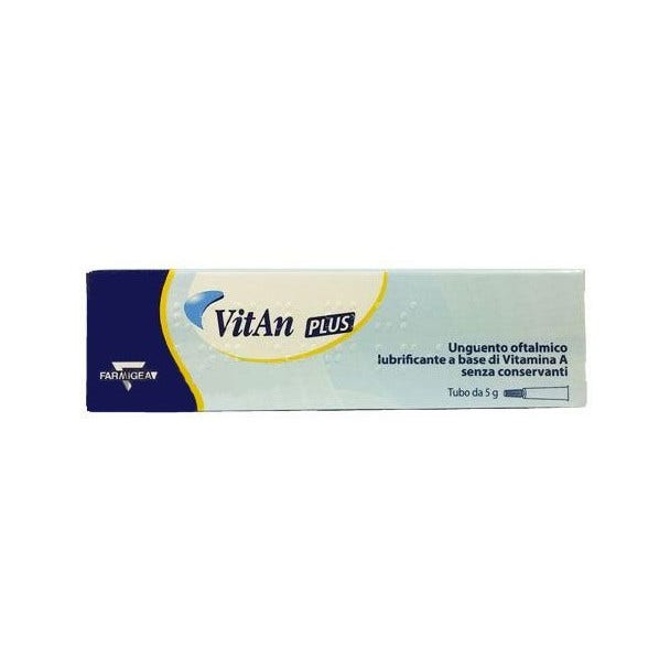 Vitan Plus Pomada Oftálmica Lubricante 5g-1