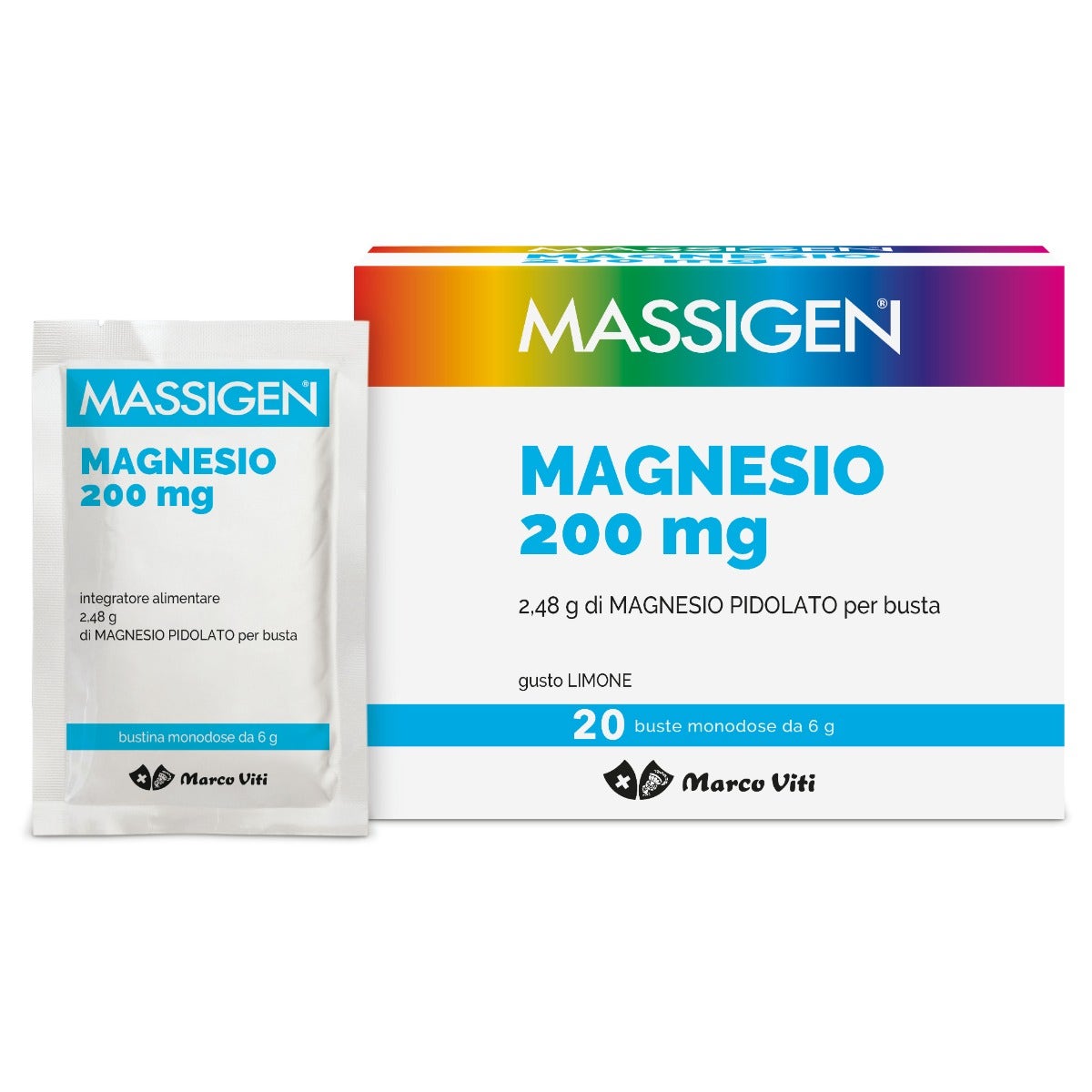 Massigen Magnesio Pidolato 20 Sobres-3