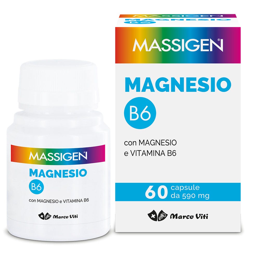 Massigen Magnesio B6 60 Cápsulas-3