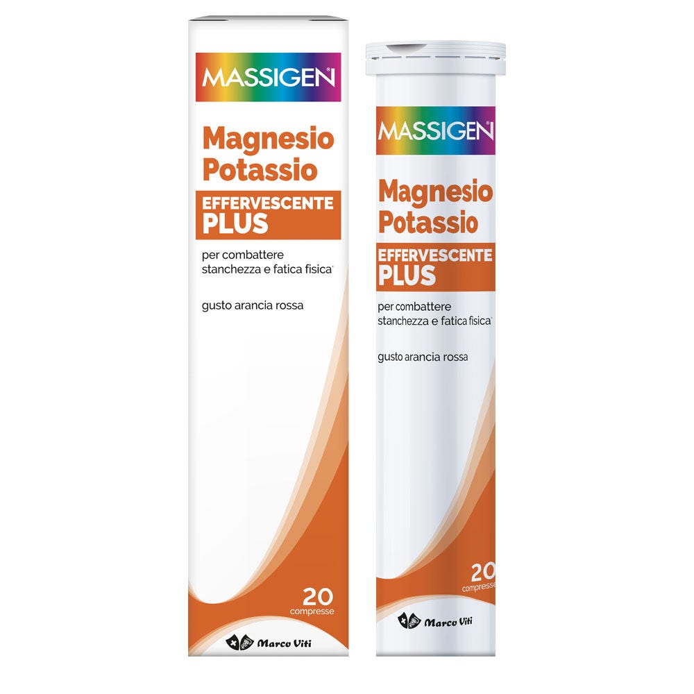 Massigen Magnesio Y Potasio Plus 20 Comprimidos Efervescentes-3
