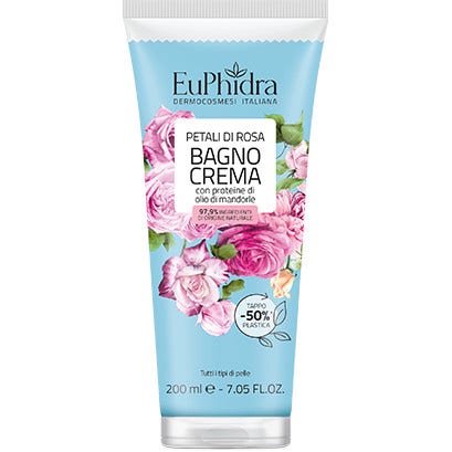 Euphidra Crema de Baño Pétalos de Rosa 200ml-1