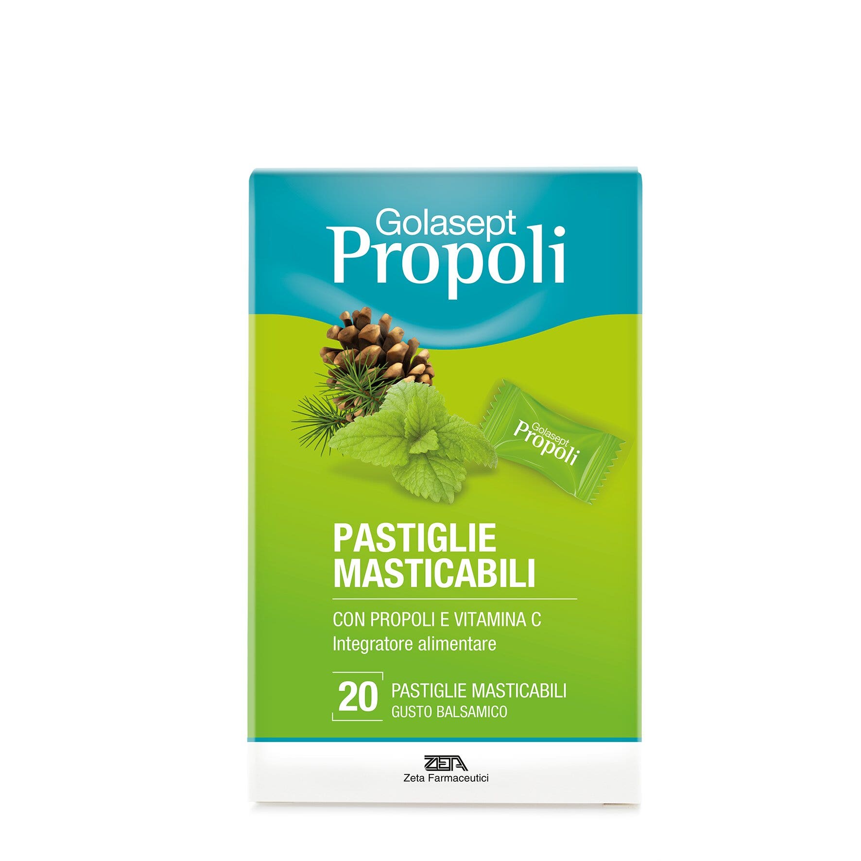 Golasept Propóleo Sabor Balsámico 20 Comprimidos-1