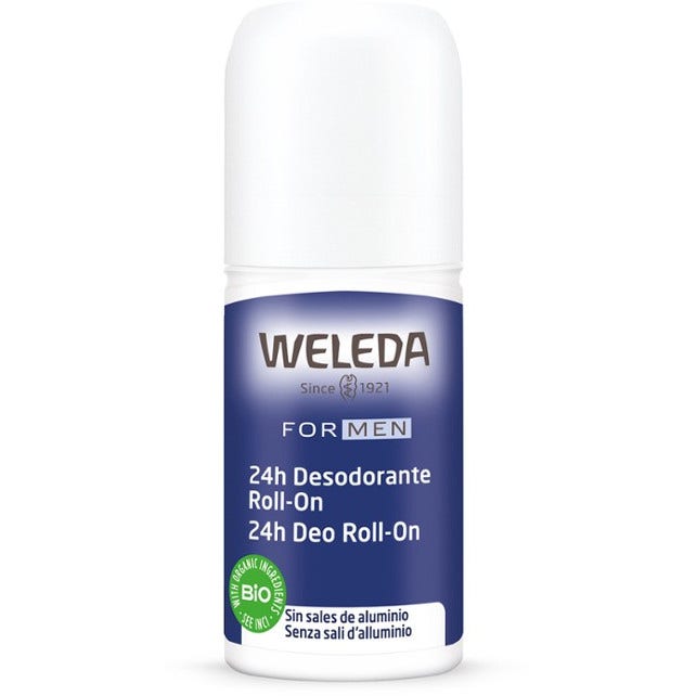 Weleda For Men 24H Desodorante Roll On 50ml-4