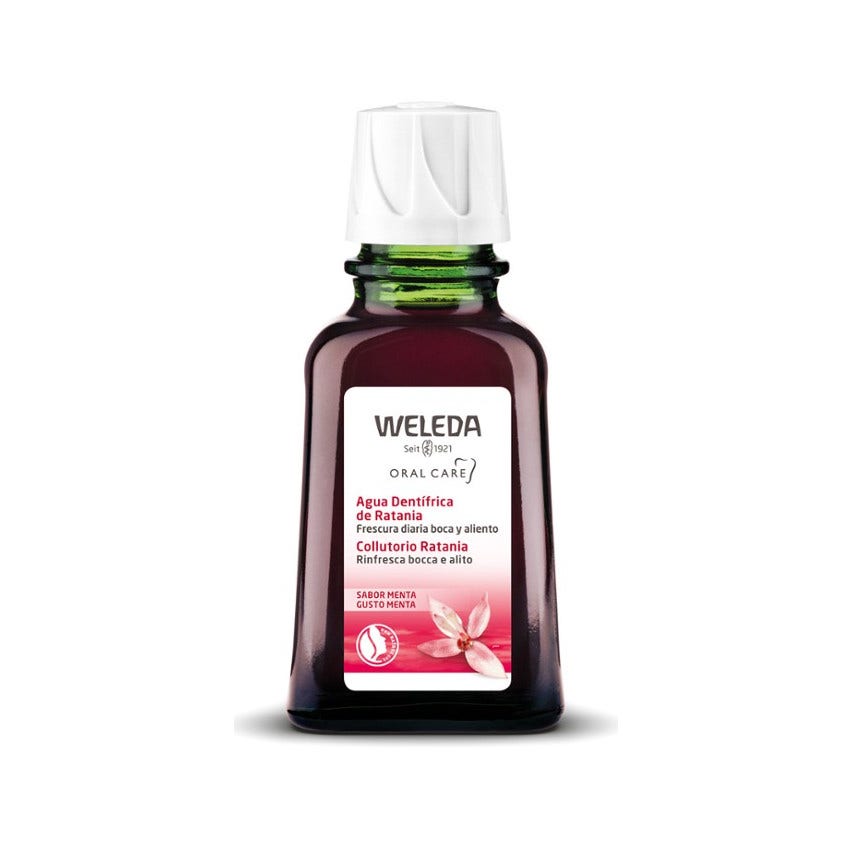 Weleda Enjuague bucal de ratania con sabor a menta 50 ml