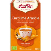 Yogi Tea Cúrcuma Naranja Infundida 17 Sobres 34g-1
