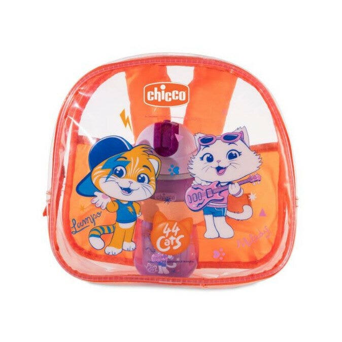 Chicco Conjunto Mochila + Copa Sport Rosa 44 Gatos 18Mesi+-2